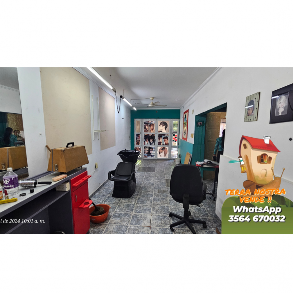 CASA CON LOCAL COMERCIAL !!