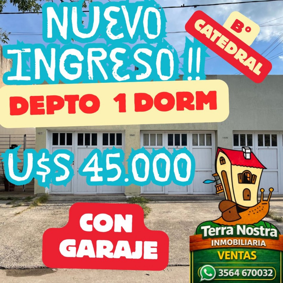 TERRA NOSTRA VENDE IDEAL PARA INVERSION !!