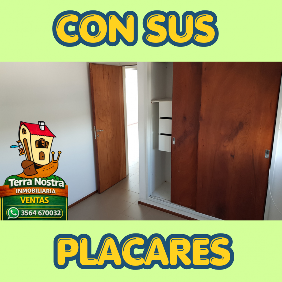 TERRA NOSTRA VENDE HERMOSO DEPARTAMENTO EN PLENO CENTRO. 