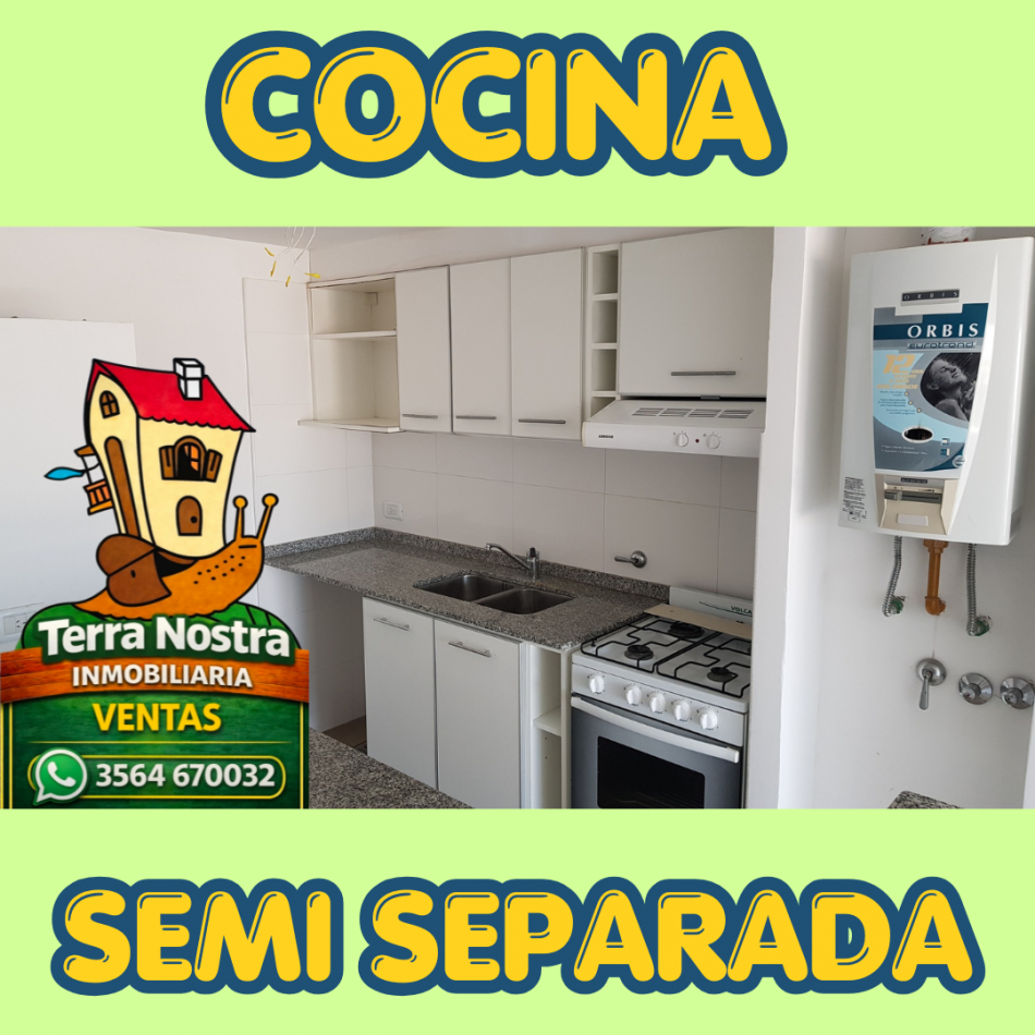 TERRA NOSTRA VENDE HERMOSO DEPARTAMENTO EN PLENO CENTRO. 