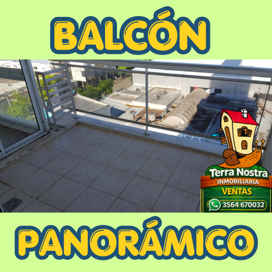 TERRA NOSTRA VENDE HERMOSO DEPARTAMENTO EN PLENO CENTRO. 